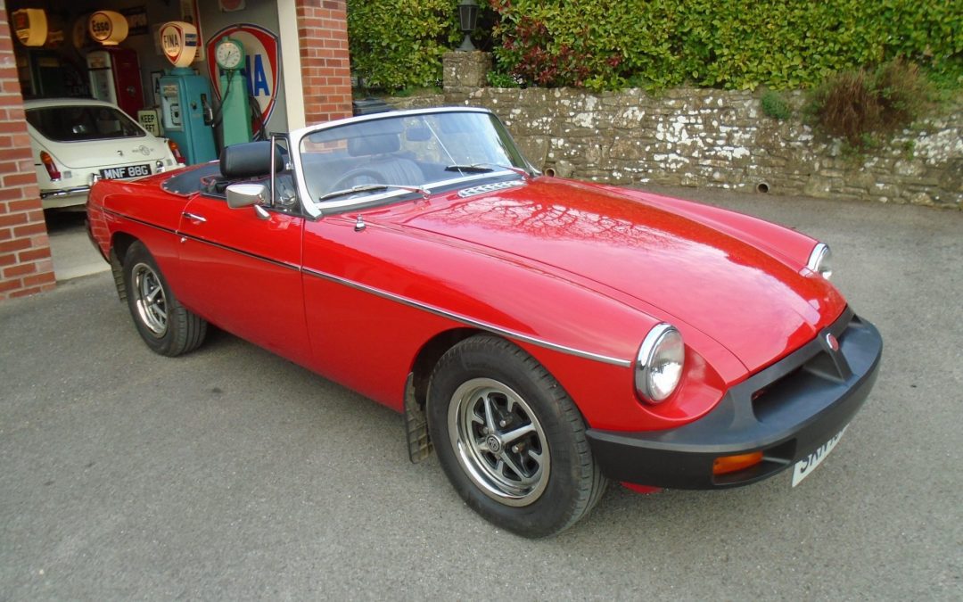 1977 MGB Roadster with Overdrive – SOLD