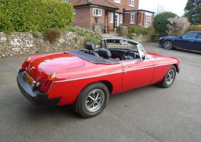 1977 MGB Roadster with Overdrive