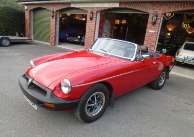 1977 MGB Roadster with Overdrive