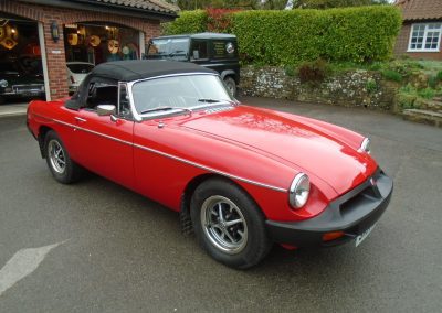 1977 MGB Roadster with Overdrive