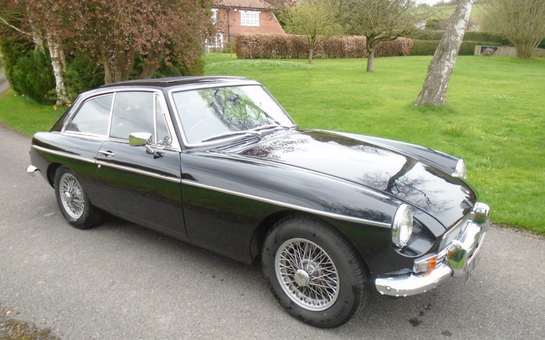 1969 MGB GT with Overdrive – SOLD