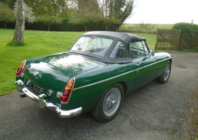 1968 MGC Roadster with Overdrive