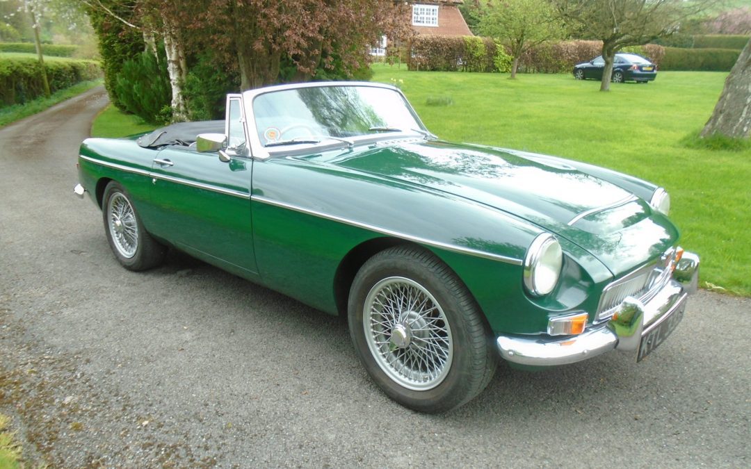 1968 MGC Roadster with Overdrive – SOLD