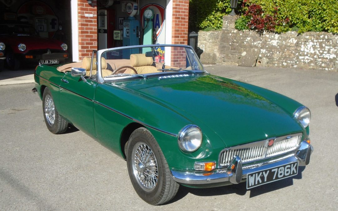 1972 MGB Roadster with Overdrive – SOLD