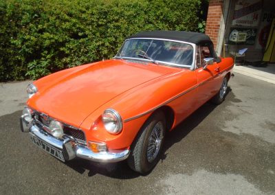 1974 MGB Roadster with Overdrive
