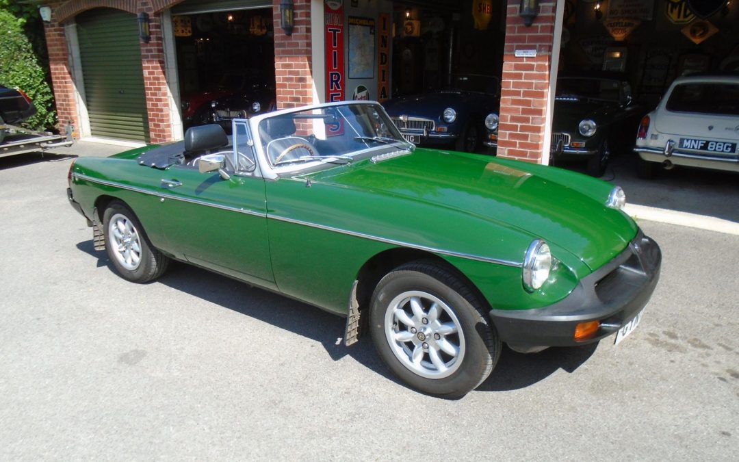 1981 MGB Roadster with Overdrive – £6,750