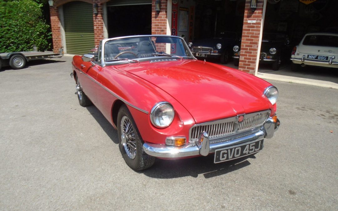 1971 MGB Roadster with Overdrive – £10,950