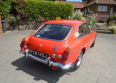 1971 MGB GT with Overdrive